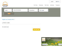 Tablet Screenshot of lankajob.com